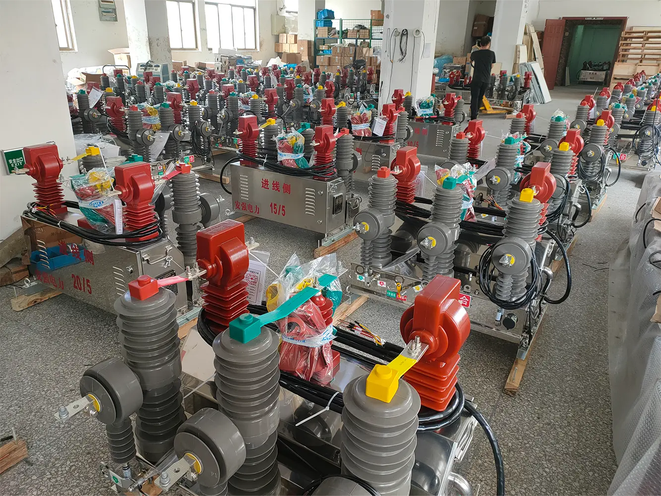 Anqiang Power manufacturing workshop and assembly line